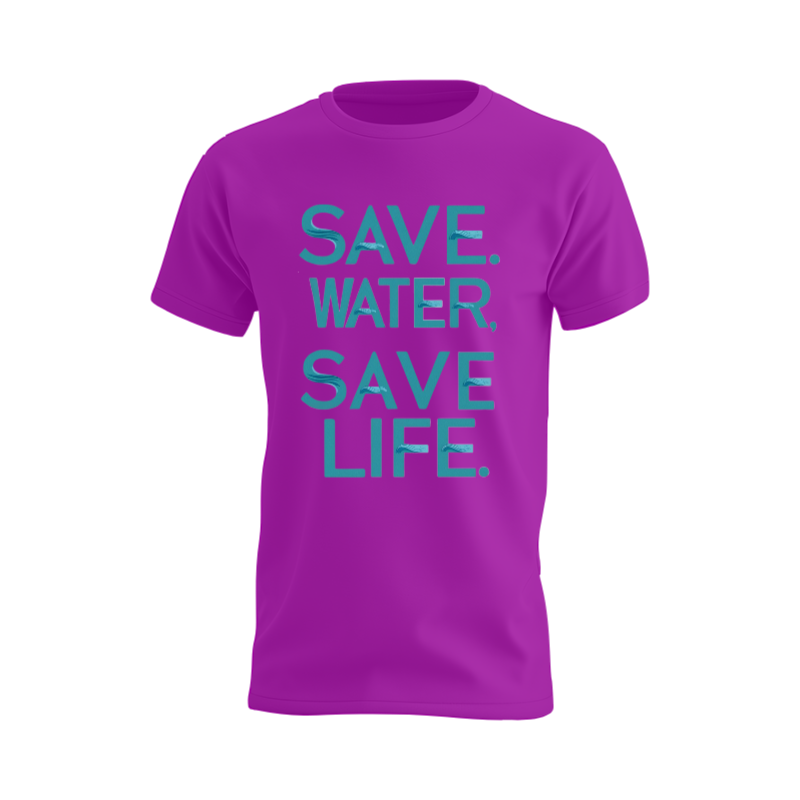 abc - Round Neck T-shirt